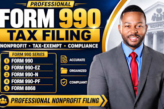 file form 990 990ez 990n 990pf 990 series 8868 and nonprofit tax return