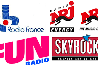 airplay and promote your song on top france radio