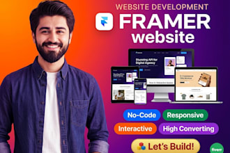 design framer website framer landing page figma to framer
