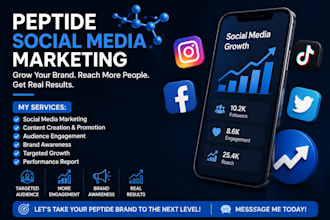 do peptide social media marketing and promotion