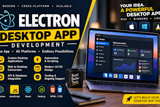 design and develop macos desktop app, ios, mac automation, app development