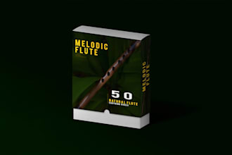 design awesome 3d sample pack box for music producers