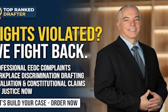 draft a workplace retaliation complaint and wrongful termination claim