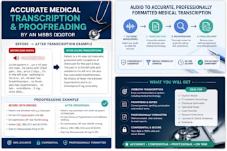 be your medical scribe and medical transcriptionist