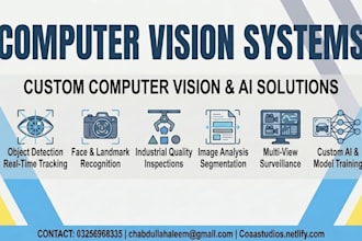 create object detection, computer vision and python open CV systems