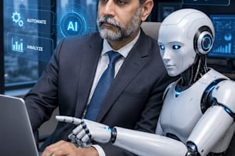create ai business solutions, websites, research and presentations