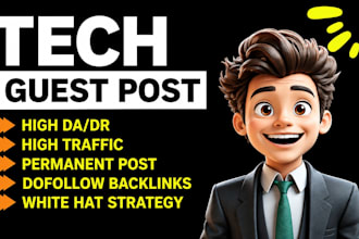 build technology backlink,tech blogs on high as tech site and technology posting
