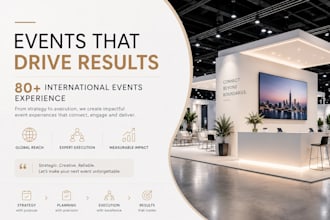 plan and coordinate your trade show or corporate event