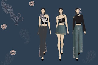 design student fashion portfolio