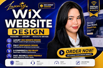 design luxury wix website redesign luxury wix website wix studio expert design