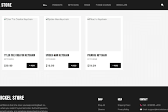 build a custom ecommerce web application