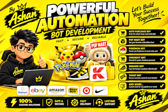 target bot, auto checkout bot, purchase bot, pokemon bot, amazon bot, buying bot