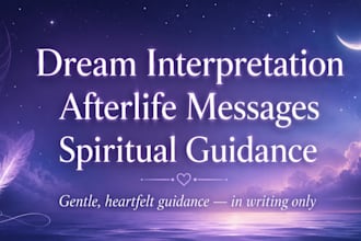 dream interpretation, afterlife messages, spiritual guidance