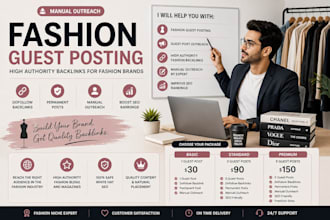 do fashion guest posting for high authority backlinks