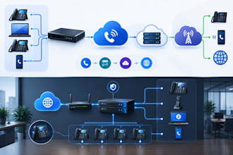 setup sip trunk for call center, 3cx, asterisk or freepbx