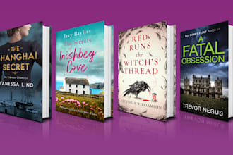 design a professional cover for your finished book