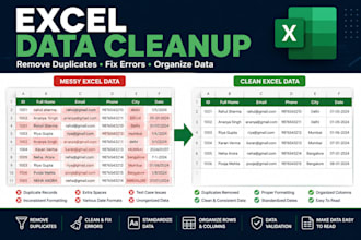 duplicates and clean up your excel data