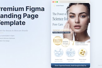 figma landing page template