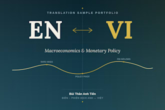 translate english to vietnamese for economics and business