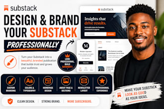 design and brand your substack newsletter professionally