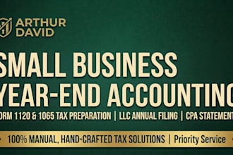 do small business year end accounting prepare 1120 tax return for llc filing