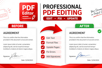 edit your professional PDF files