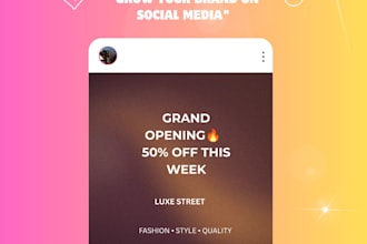 design professional canva social post