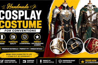 sew custom cosplay costume for conventions