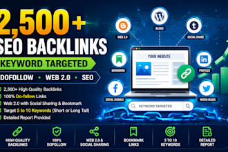 build keyword targeted dofollow backlinks for your website