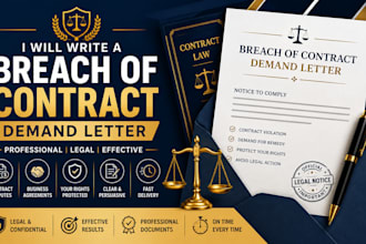 write a breach of contract demand letter