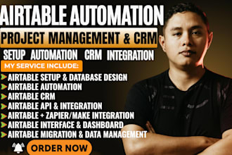 be airtable expert for database airtable automation airtable crm and integration