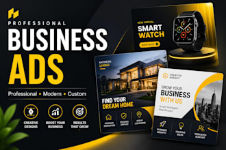 design professional business advertising banners