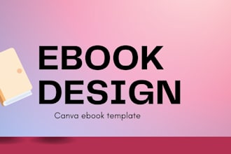 ebook template design and workbook template