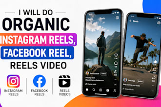 do instagram reels, tiktok reels promotion to boost your reels views