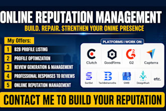 cutch online reputation goodfirms g2 sortlist website management designrush orm