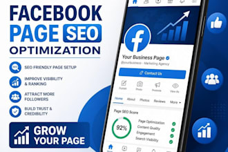 do facebook page SEO, optimization and organic growth