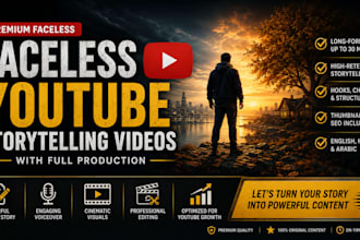 create engaging faceless youtube storytelling videos