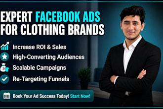 setup high roas facebook ads for clothing brands and fashion stores