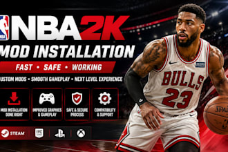 install mod in nba 2k