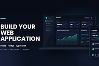 build a modern web or mobile application