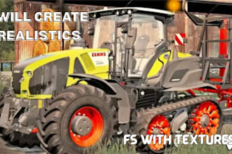 create realistic farming simulation mods with textures