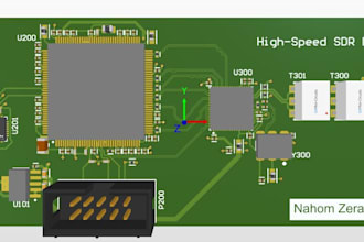 design a professional custom pcb layout and schematic in altium or kicad