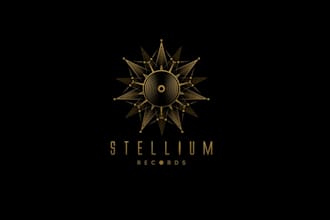 design record label astrology inspiration logo