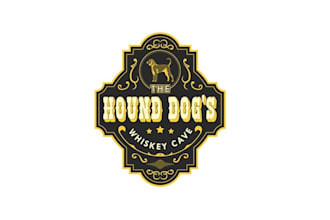 design rustic whiskey hunting themed party venue logo