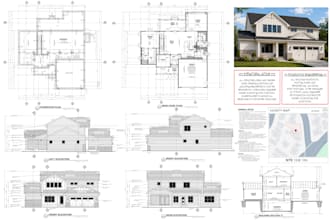 do full set of architecture, structure, mep construction drawing for city permit