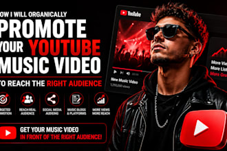 organically promote youtube music video deutsch yt promotion to increase streams