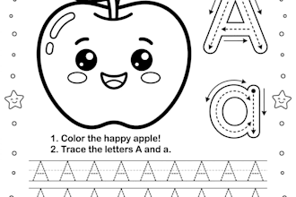 design kindergarten and kids learning worksheets