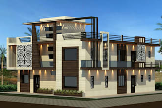 create 2d floor plans and 3d house models in revit
