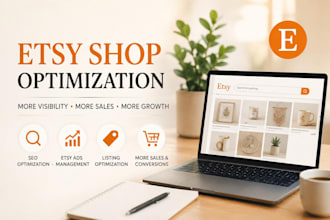 be your etsy ads specialist etsy SEO expert and etsy store manager boost sales