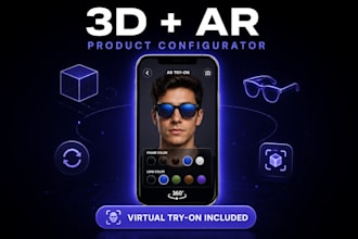 create 3d ar product configurator using zakeke virtual try on